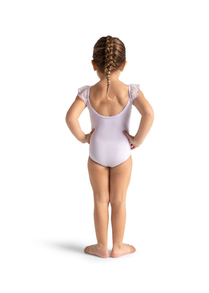 ON SALE Spot On Youth Flutter Sleeve Leotard (Lavender)