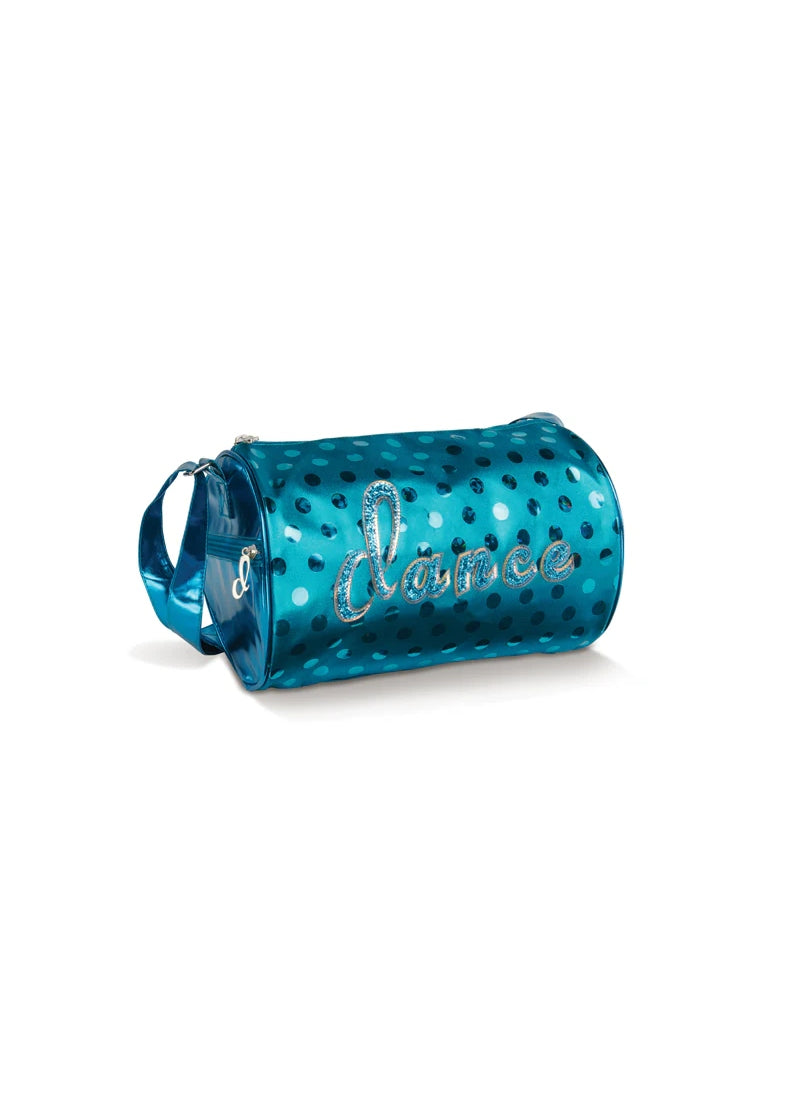 Dance Dot Duffel Bag (Turquoise) – Allegro Dance Boutique
