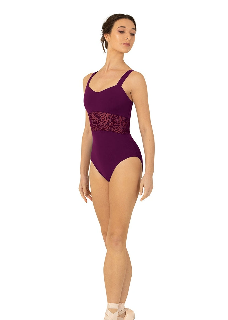 ON SALE Sahara Sweetheart Neckline Tank Leotard (Boysenberry)
