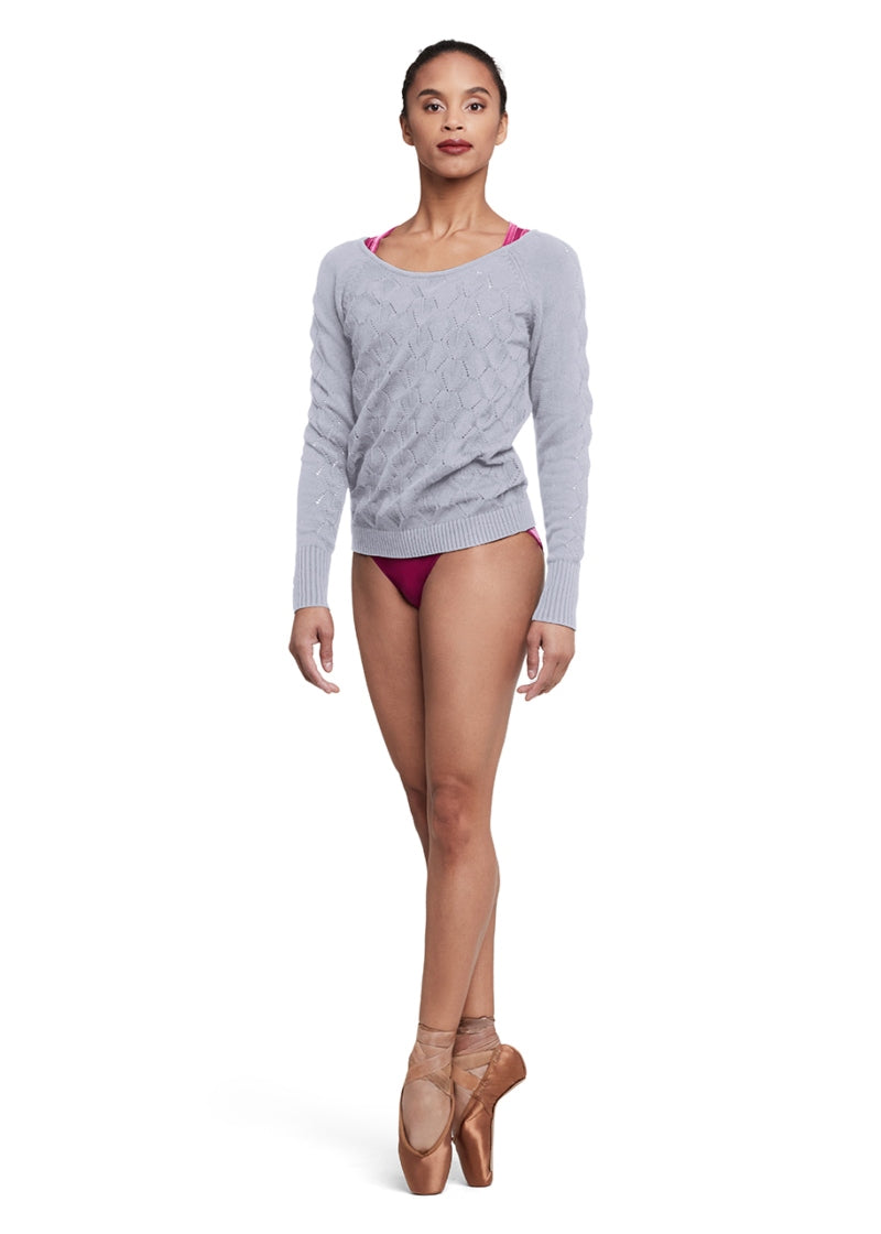 ON SALE Mila Knit Sweater (Grey Marle)