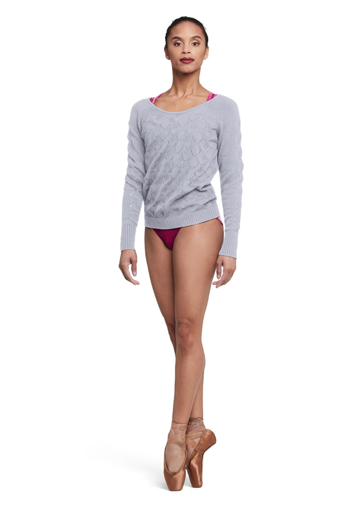 ON SALE Mila Knit Sweater (Grey Marle)
