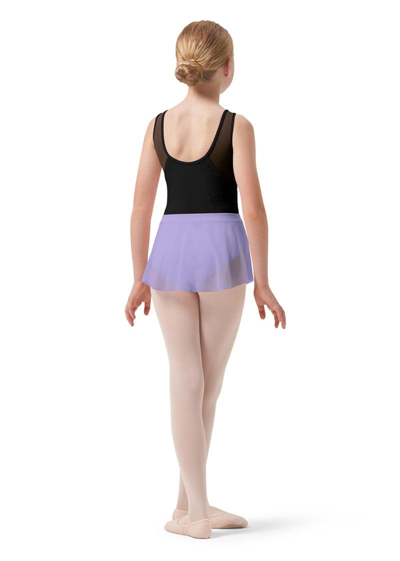 ON SALE Rose Vine Sage Youth Pull-On Skirt (Lilac)