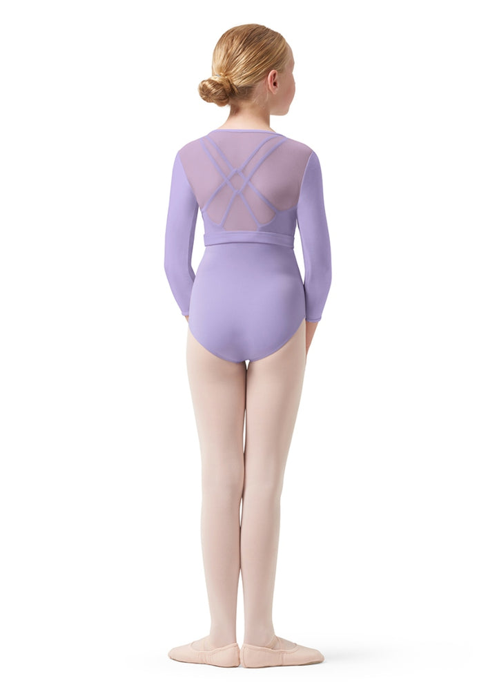 ON SALE Rose Vine Bea Youth Wrap Top (Lilac)