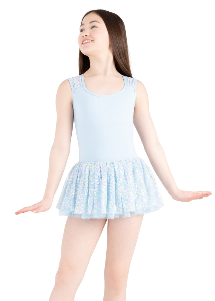 Blossom Youth Dance Dress (Light Blue)