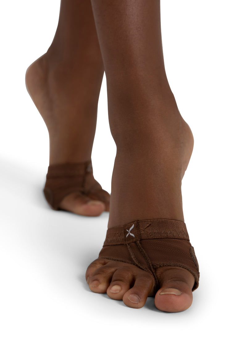 Capezio H07-ESP footUndeez™ in Espresso (a dark brown skin tone color)