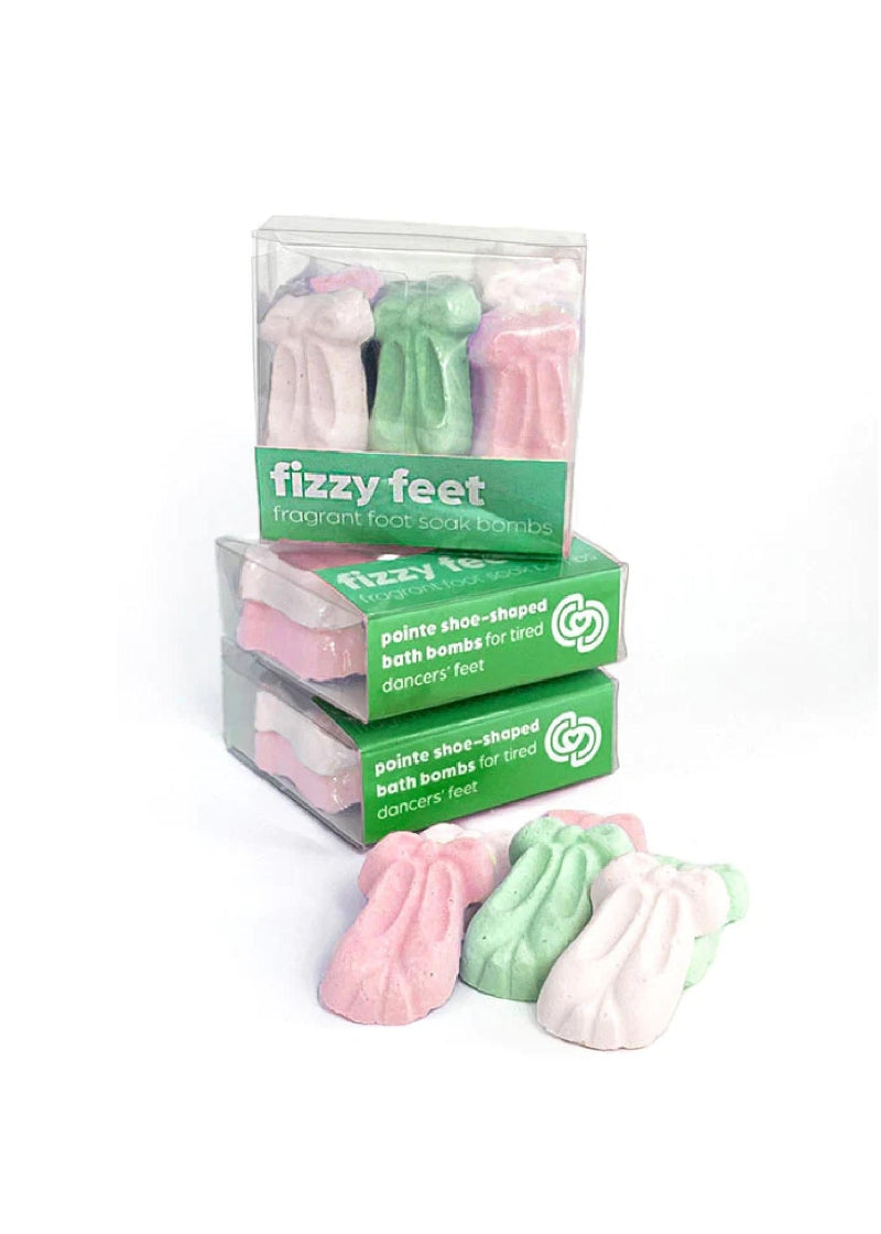 Holiday Fizzy Feet Bath Bombs (6-pk)