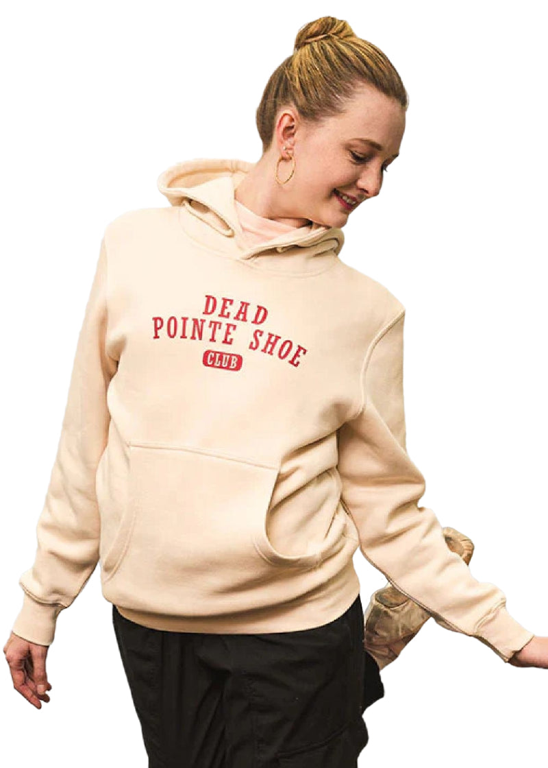 Covet Dance DPC-HD Cream-Colored Dead Pointe Shoe Club Hoodie