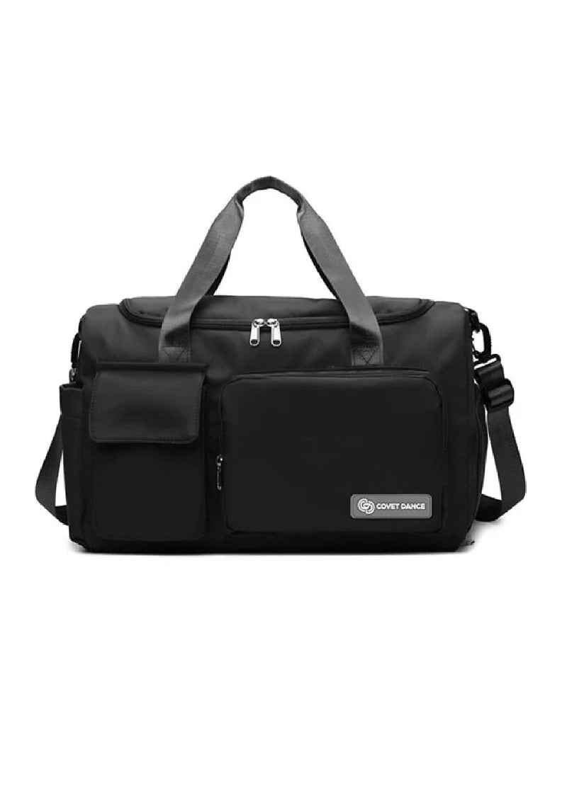 Covet Dance JOI-PR-DUF Joi Prima Duffel Bag in Black