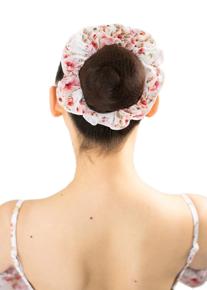 Nutcracker Rouge Mesh Scrunchie