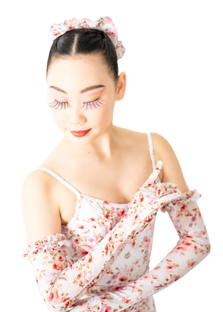 Nutcracker Rouge Mesh Scrunchie