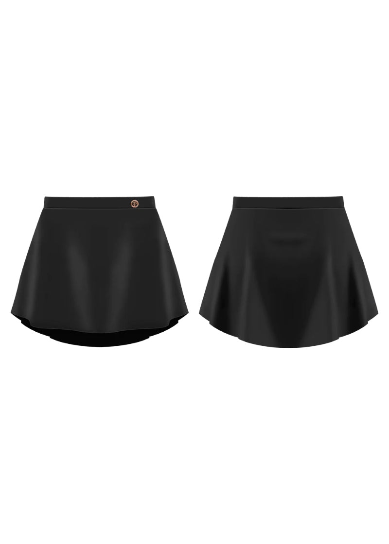 Belle Pull-On Skirt (Ebony)