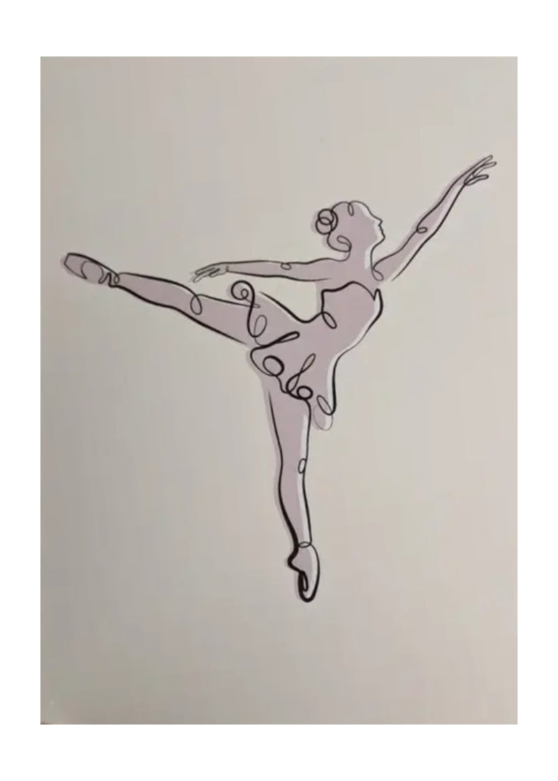 Dancer En Pointe Greeting Card