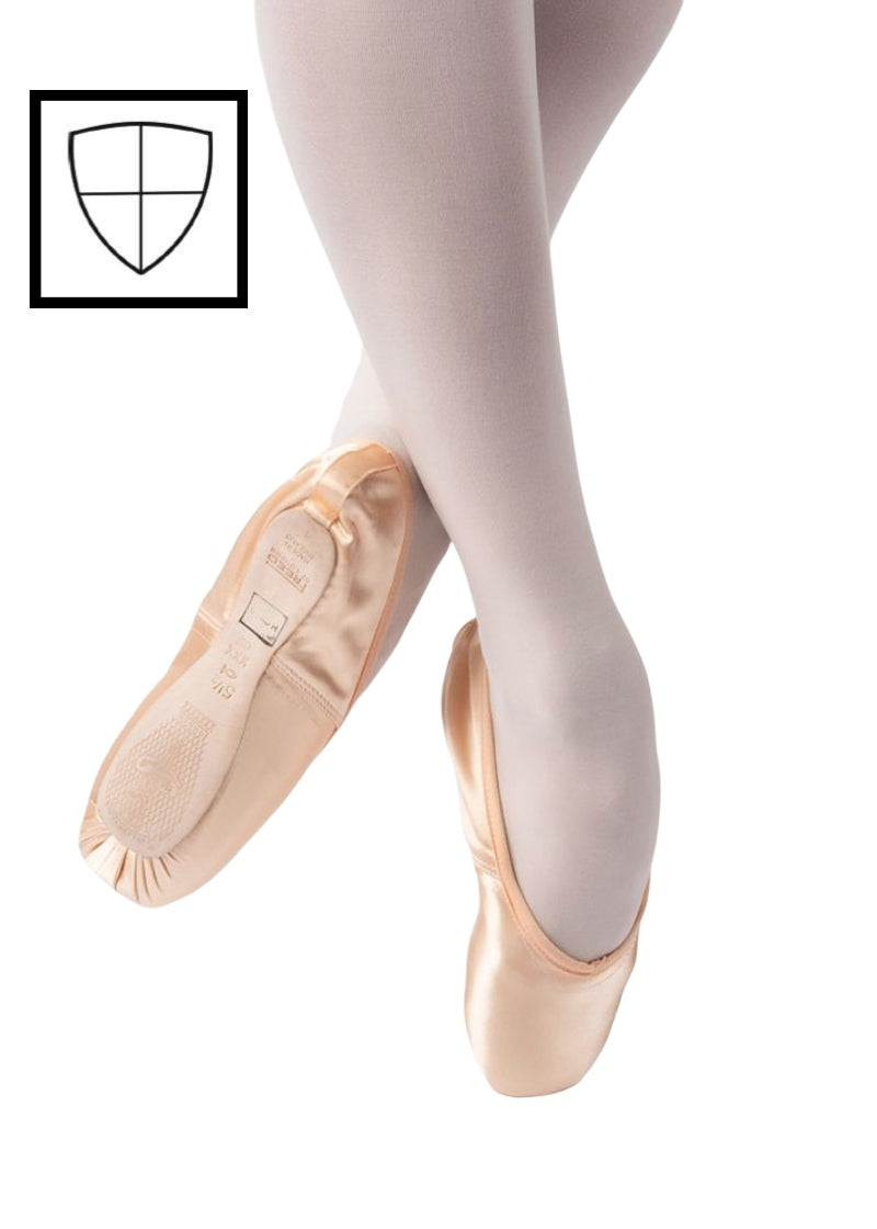 Freed Classic pointe shoe, shield maker