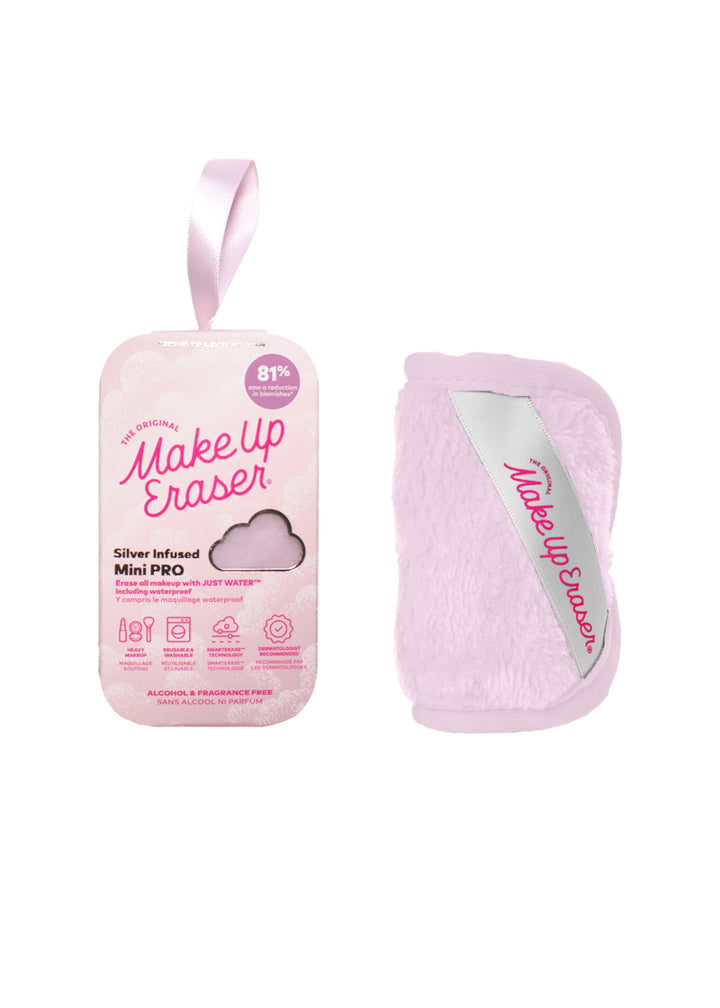 Mini MakeUp Eraser Pro in light pink.