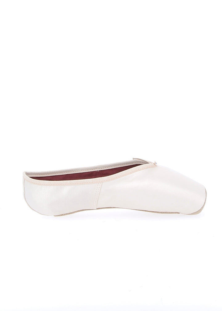 Merlet CLENA Women's Lena Pointe Shoe in Pink with 3/4 Polycarbonate STM Shank distributed by Eurotard