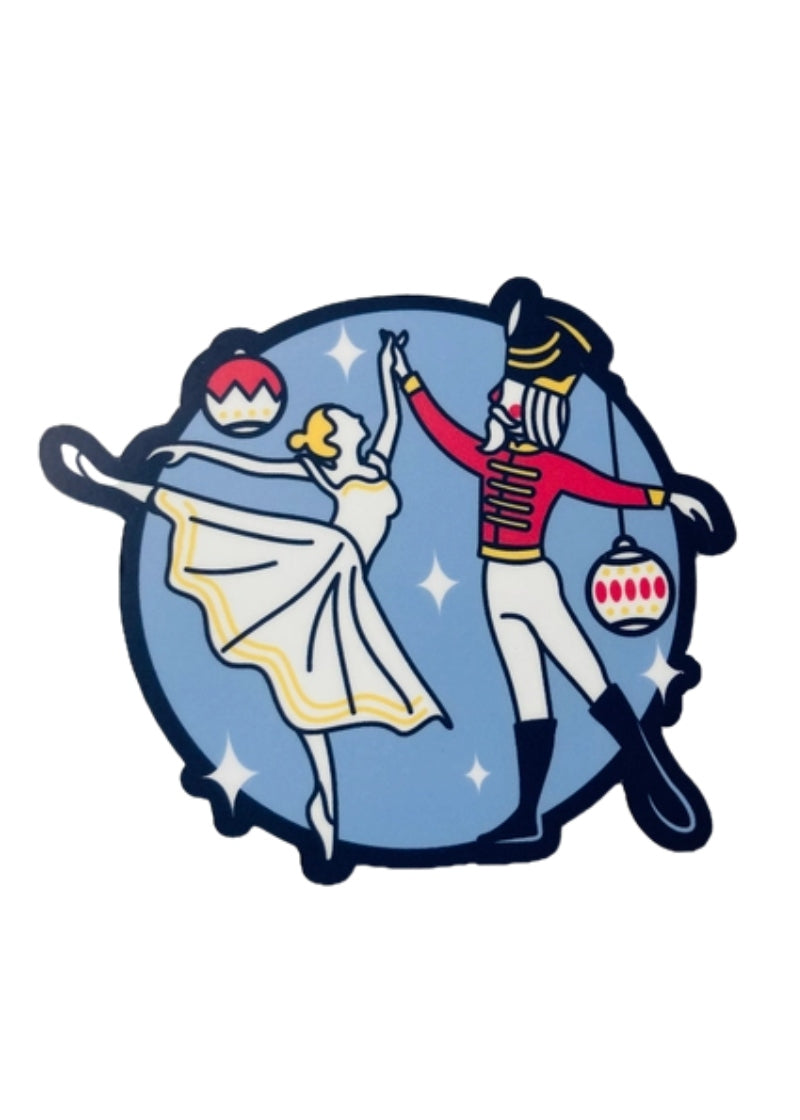 Nutcracker Pas De Deux Sticker