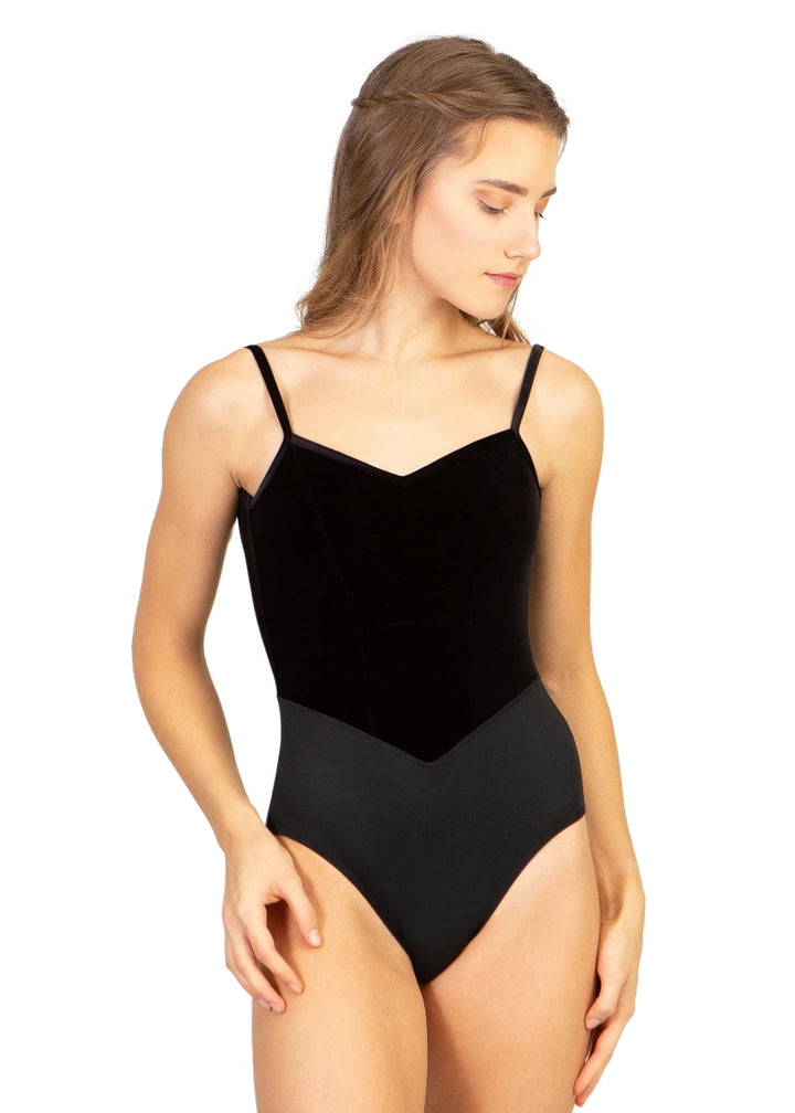 ON SALE Jewelry Box Camisole Leotard (Black)
