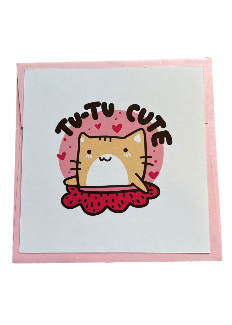 Tutu Cute Greeting Card