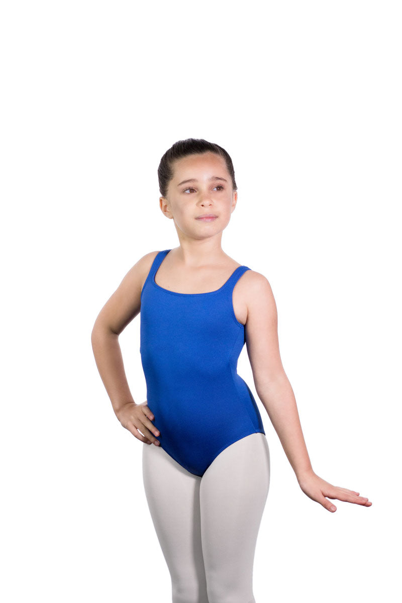 Ballet Rosa girls blue tank leotard