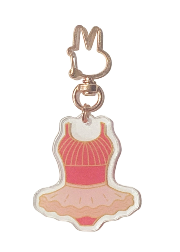 Aurora Tutu Keychain (Lilac/Blush)