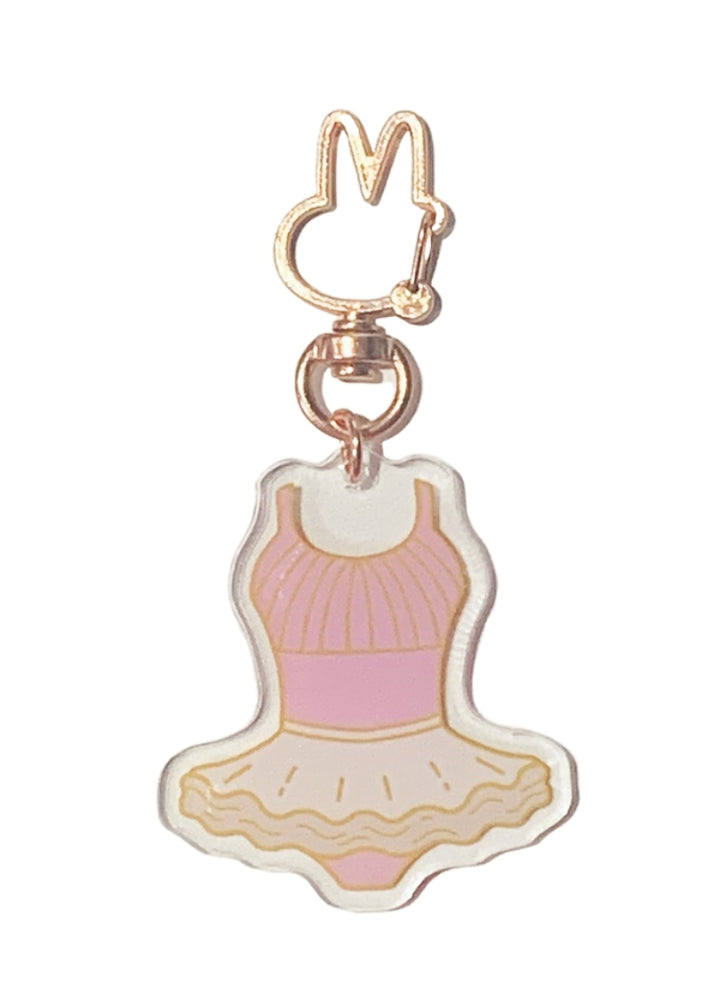 Aurora Tutu Keychain (Lilac/Blush)