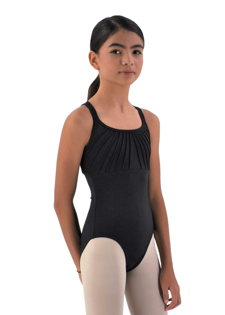 Aurora Core Youth Camisole Leotard (Black)