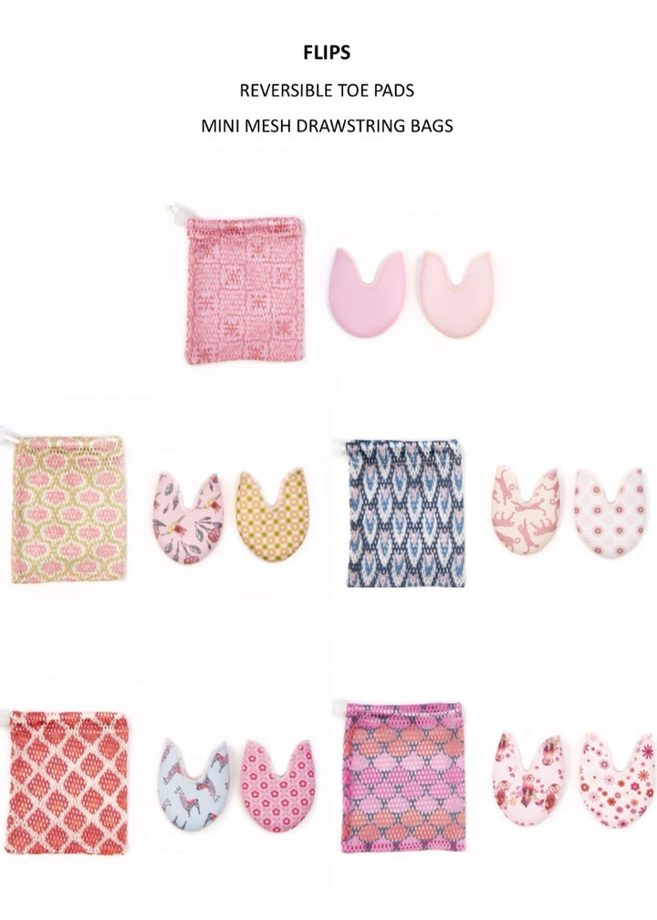 Flips Reversible Gel Toe Pads (Owl)