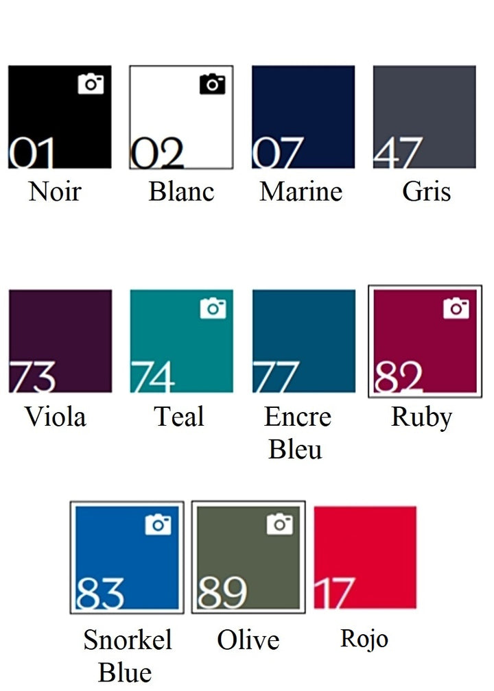 Ballet Rosa color swatches