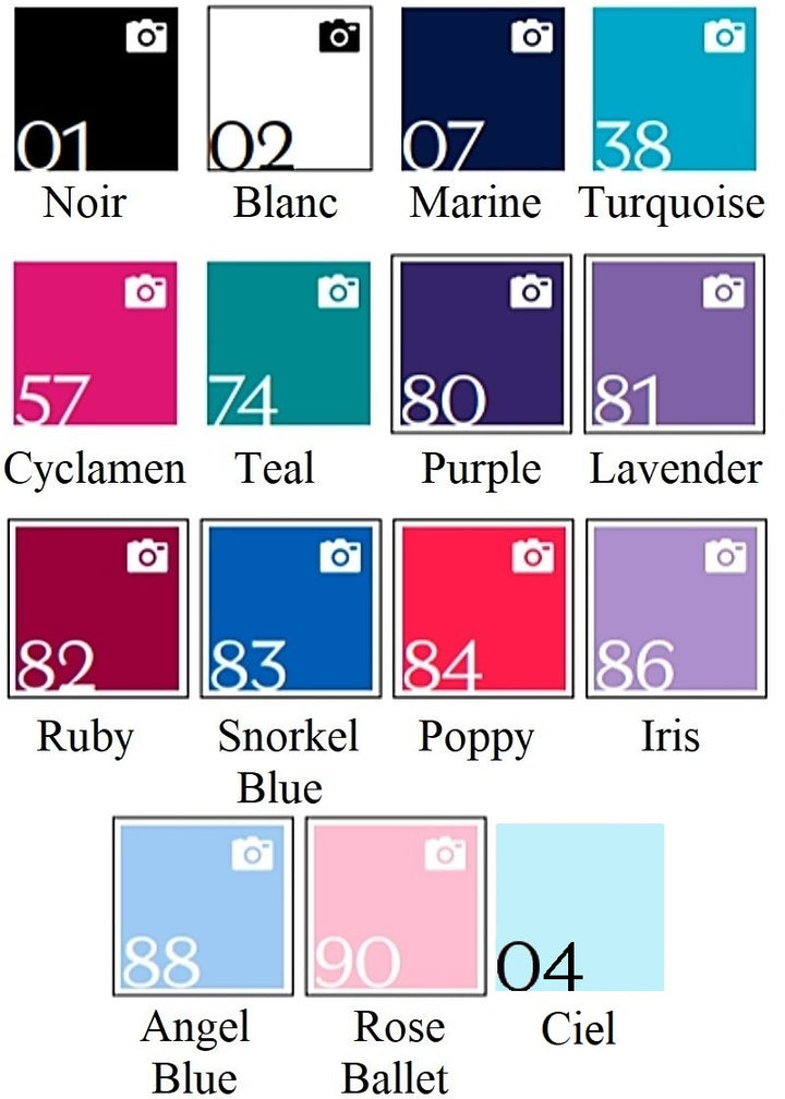 Ballet Rosa color swatches