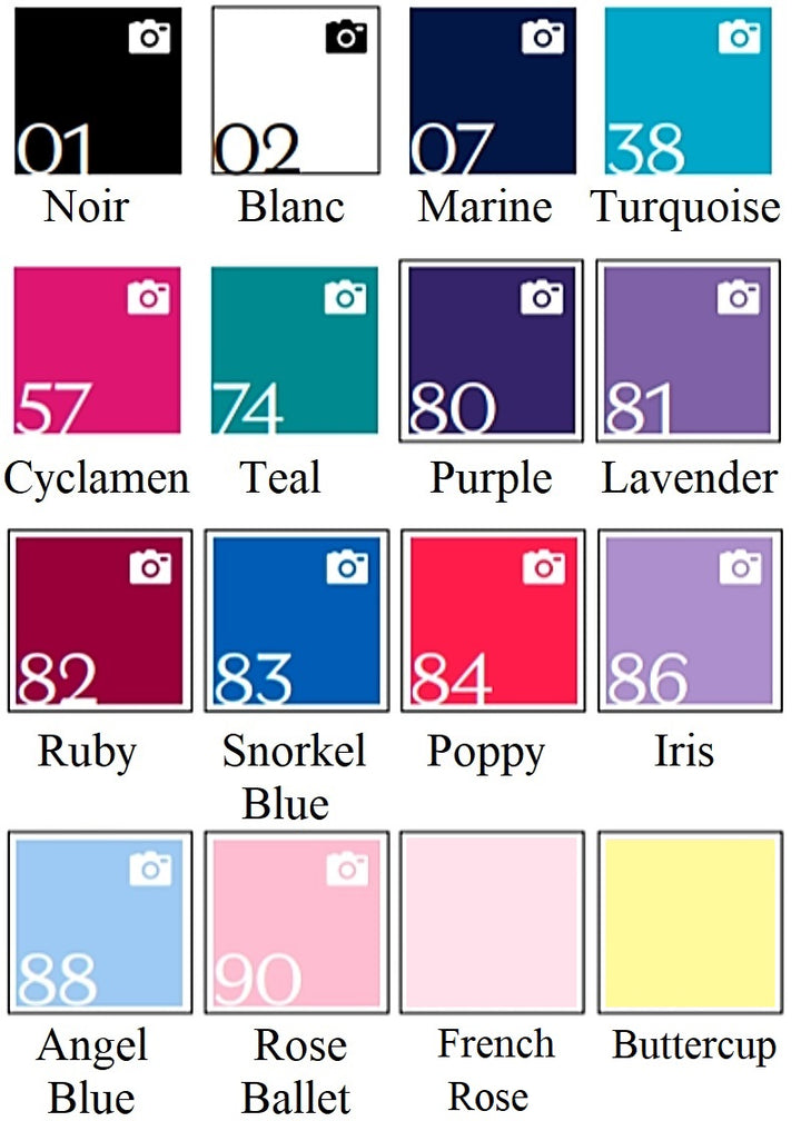 Ballet Rosa color swatches