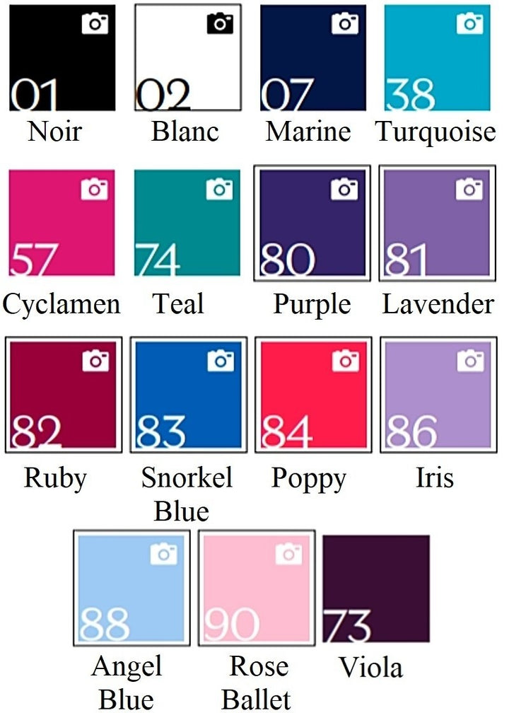 Ballet Rosa color swatches