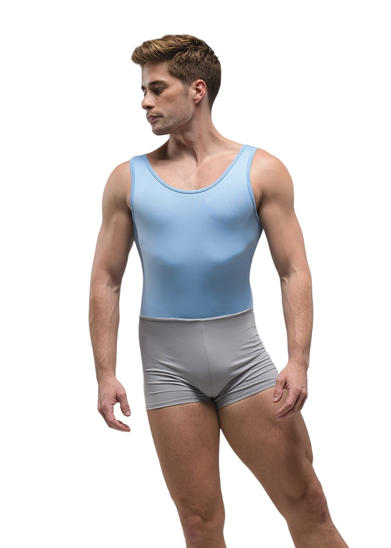 Ballet Rosa mens tank leotard in light blue