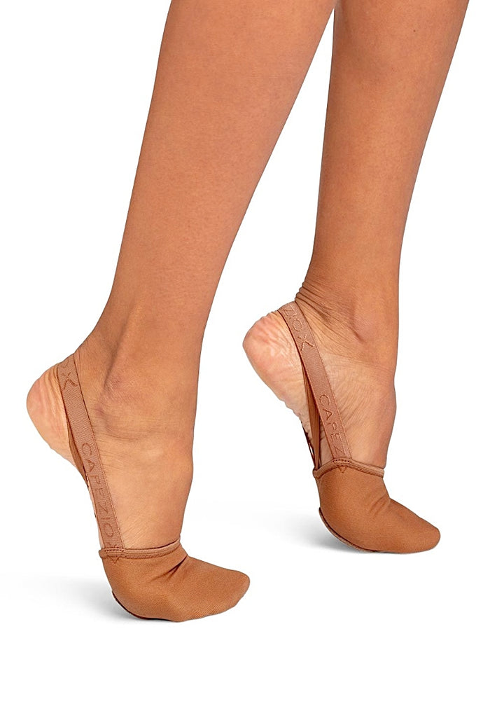 Hanami Pirouette Stretch Canvas Turn Shoe (Light Suntan)