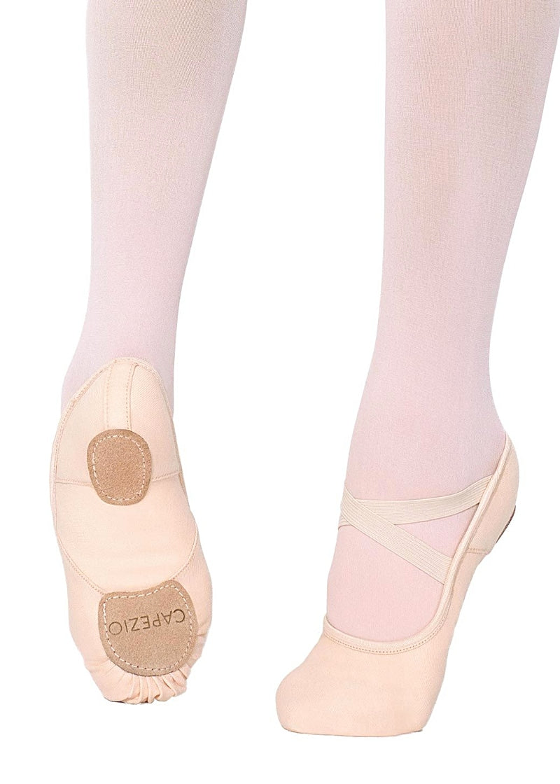 Hanami Split-Sole Canvas Ballet Shoe (Light Pink)