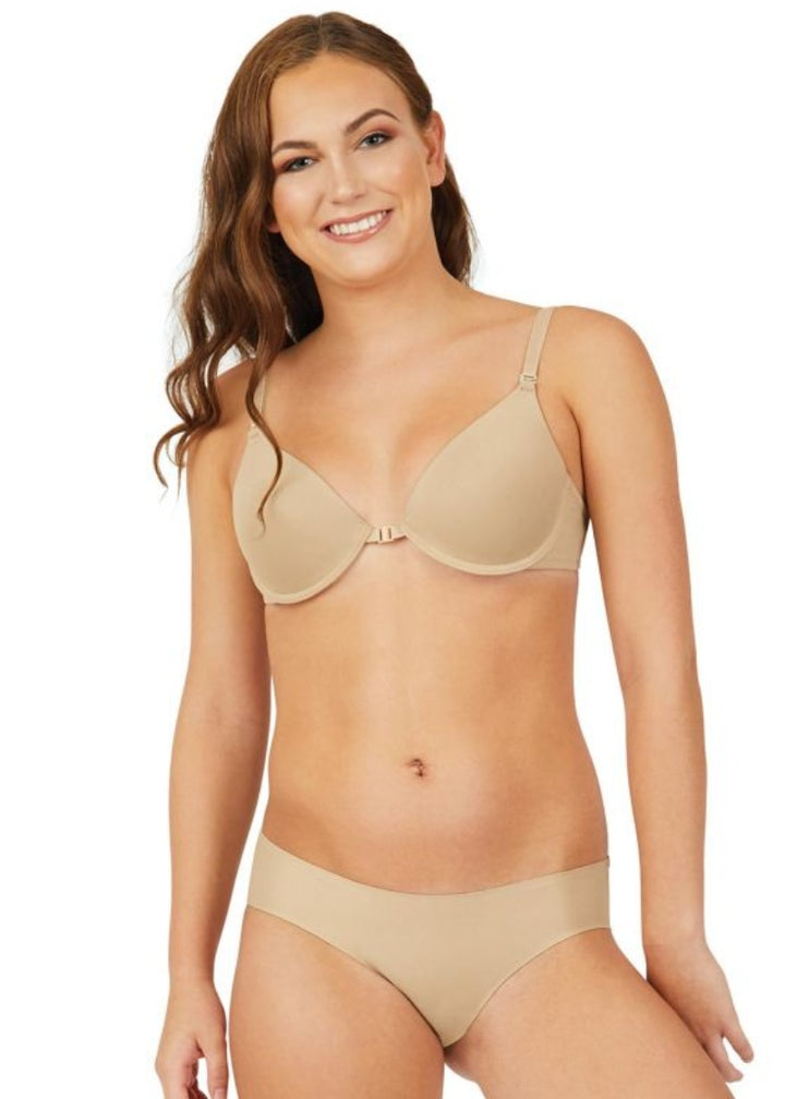 Minimal Show Clear Back Underwire Bra