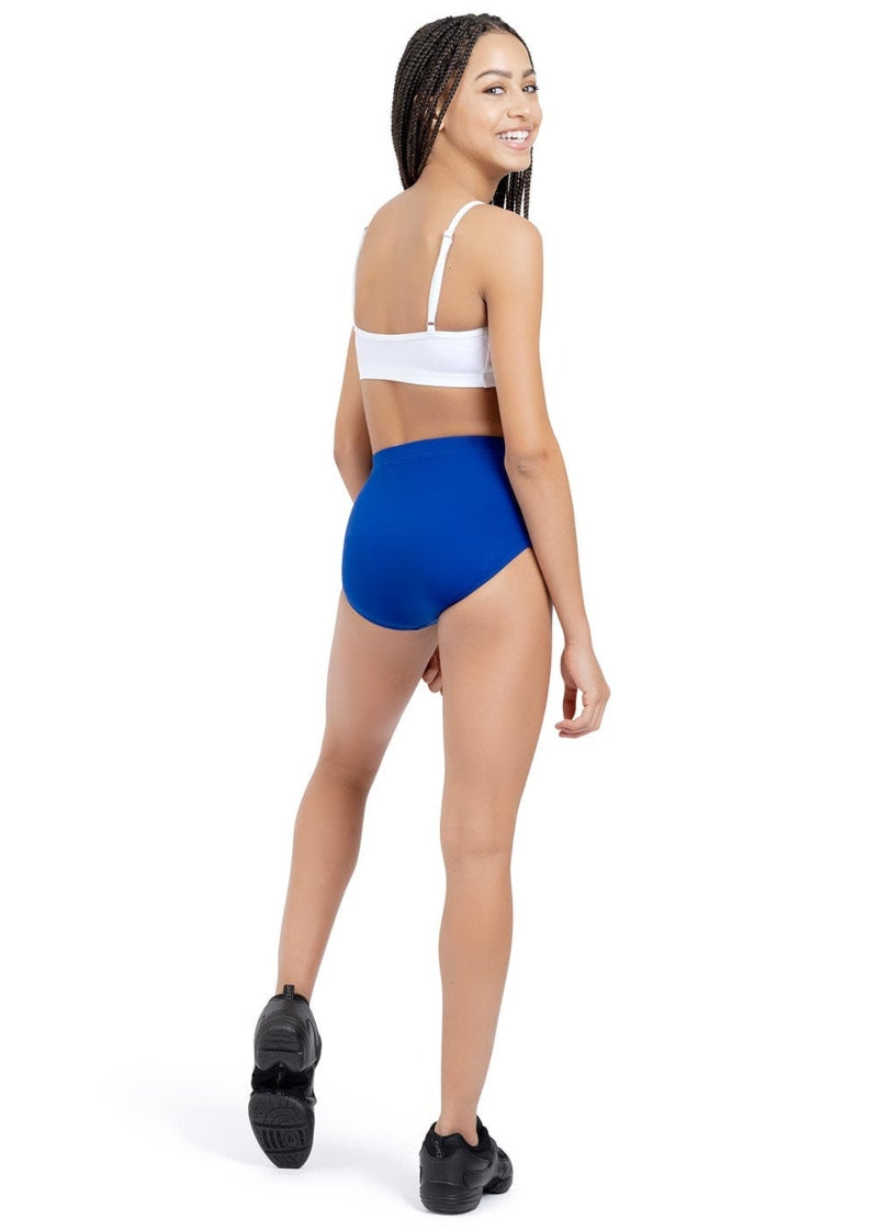 Capezio TB111-ROY Team Basics Dance Brief in Royal Blue