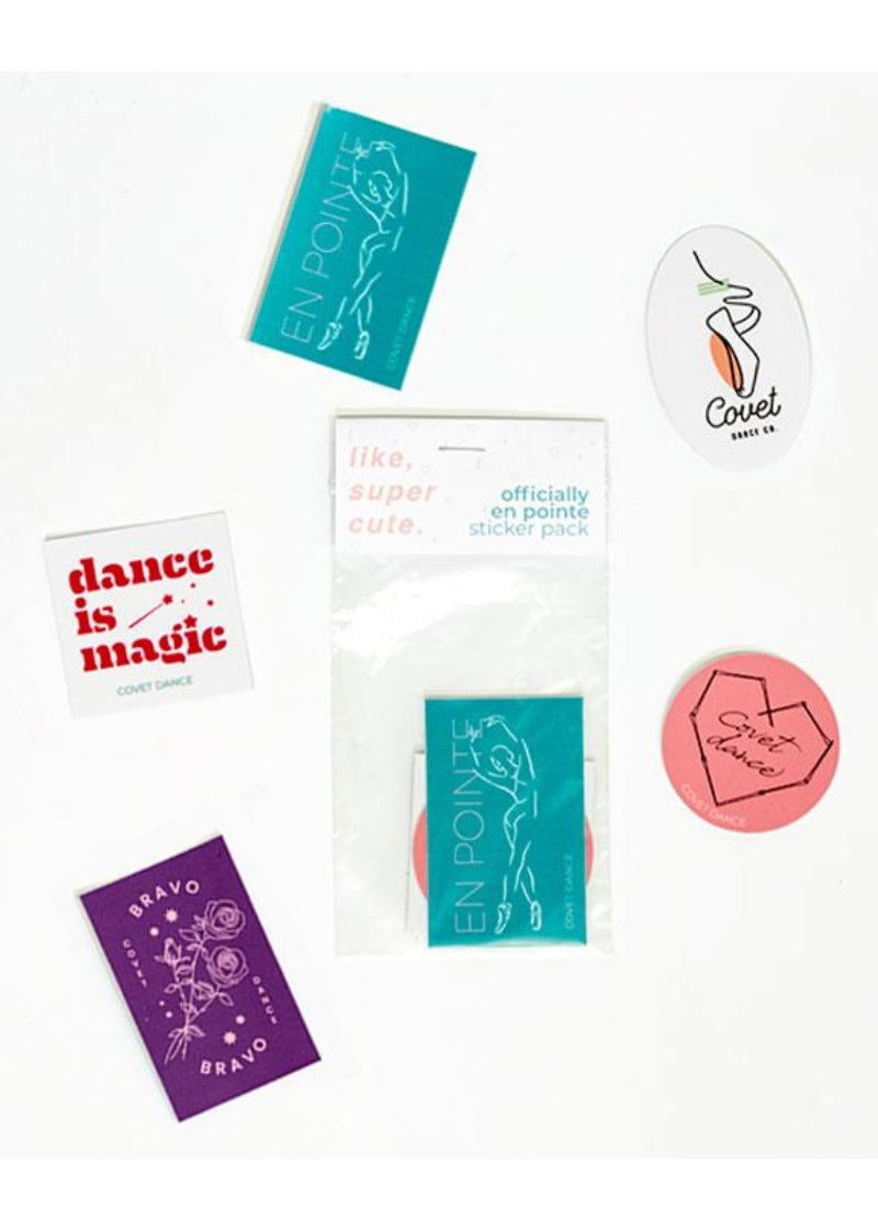 Officially En Pointe Sticker Set