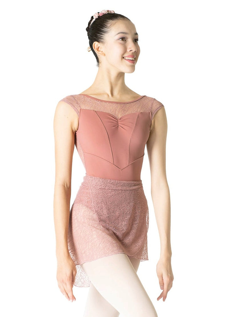 ON SALE Delphine Cap Sleeve Leotard