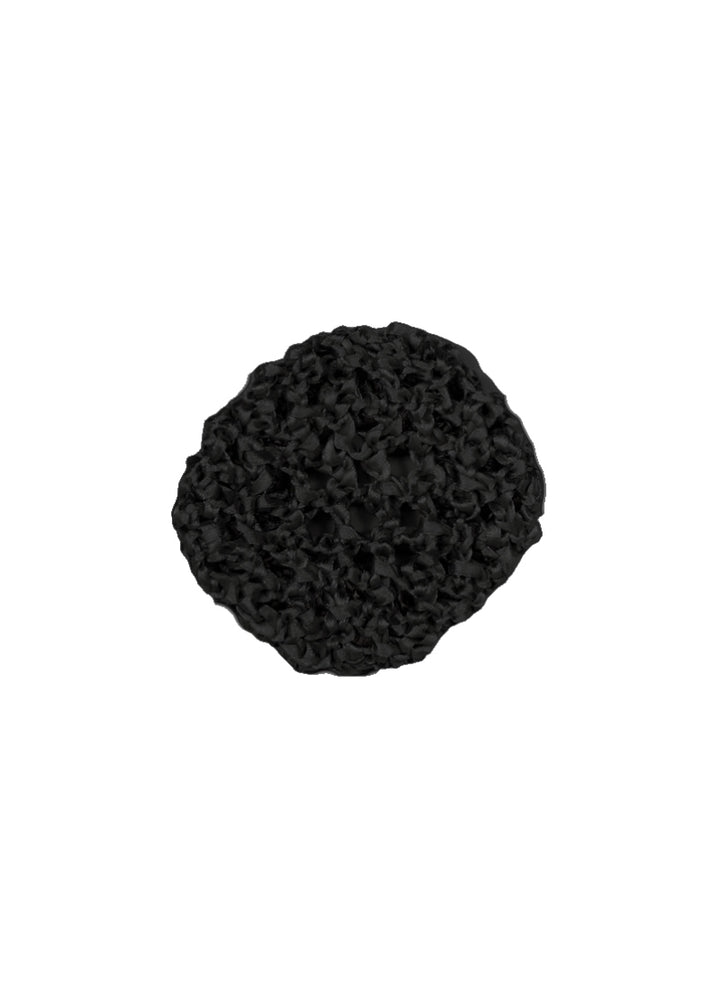 Satin Ribbon Crochet Bun Cover (Small)