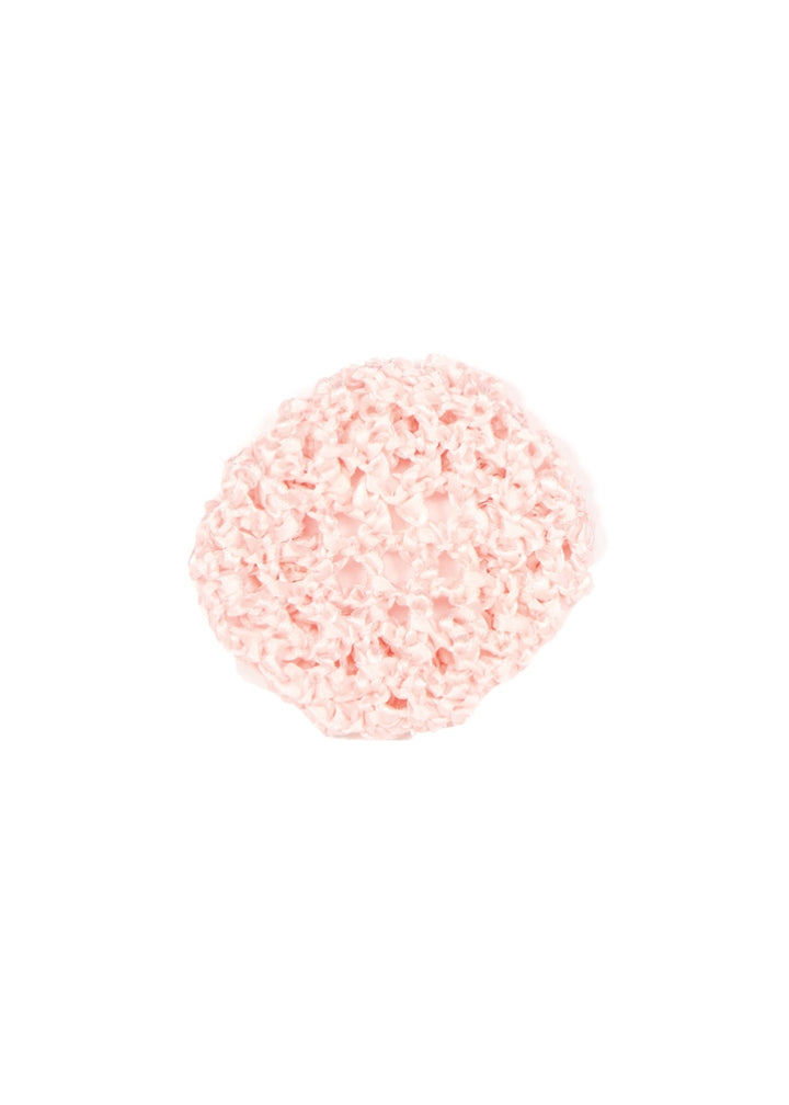 Satin Ribbon Crochet Bun Cover (Small)