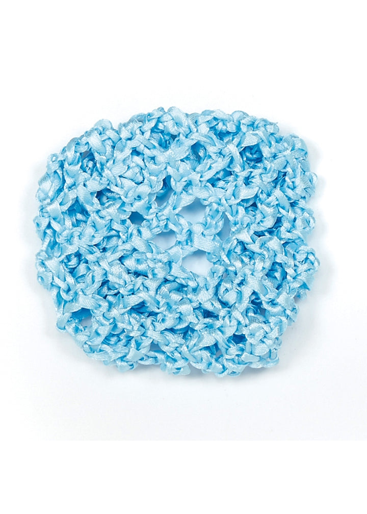 Satin Ribbon Crochet Bun Cover (Large)