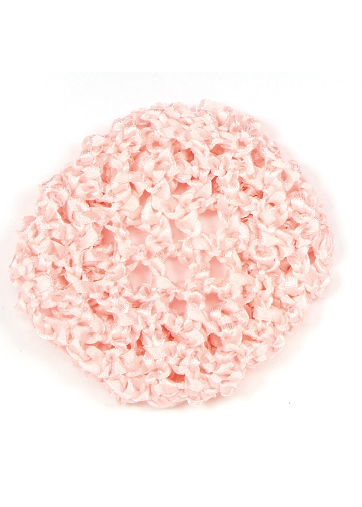Satin Ribbon Crochet Bun Cover (Large)