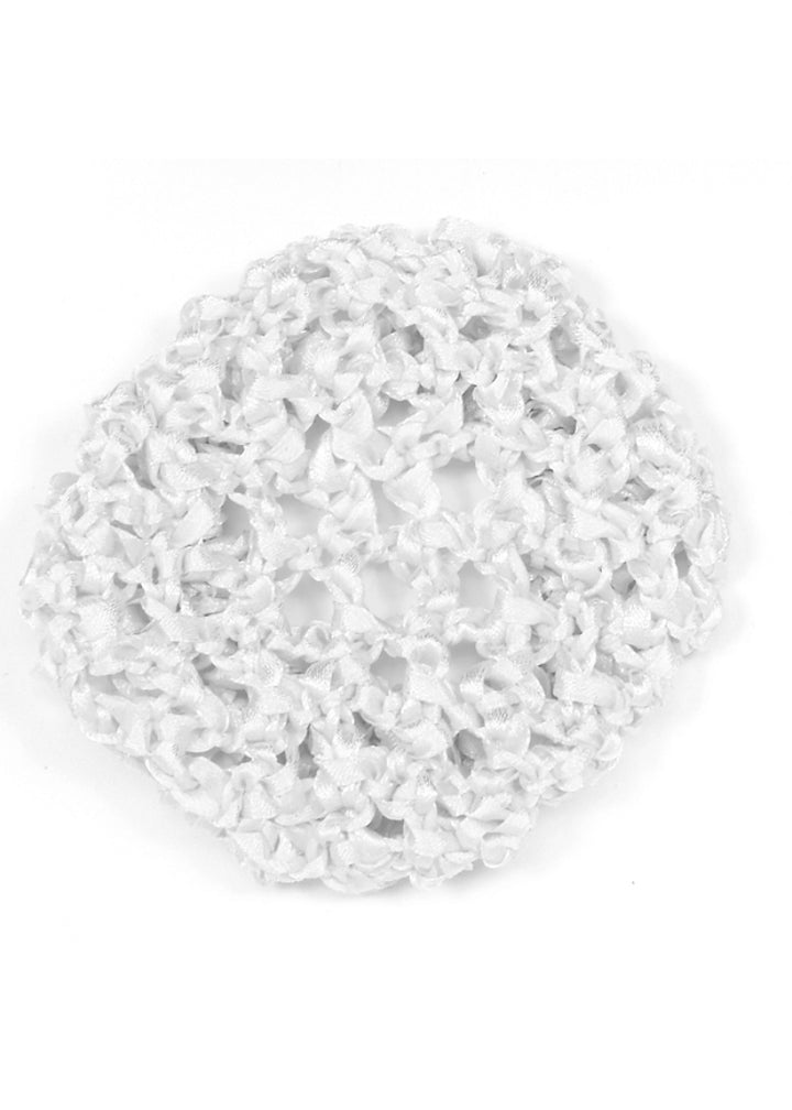 Satin Ribbon Crochet Bun Cover (Large)