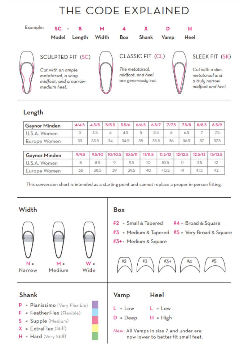 Europa Sculpted Fit High Heel Pointe Shoe - Espresso (Supple)