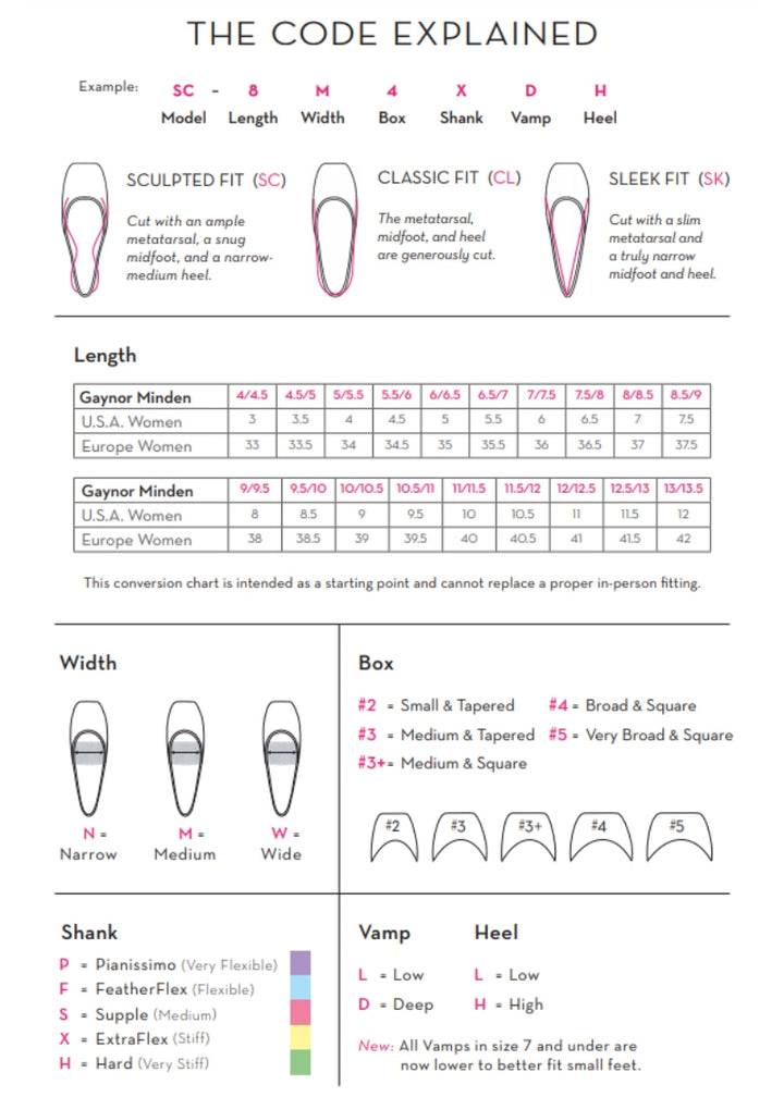 Europa Classic Fit Pointe Shoe - Mocha (Hard)