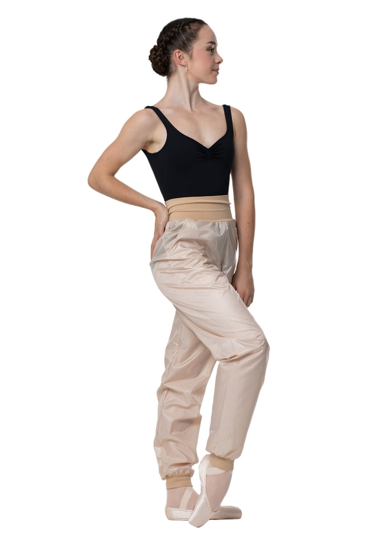 ON SALE High Waist Ripstop Pants (Beige)