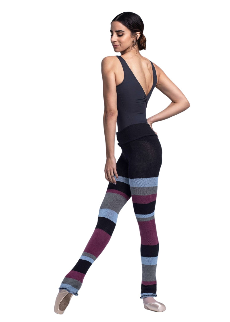 Asymmetrical Stripe Knit Pants – Allegro Dance Boutique
