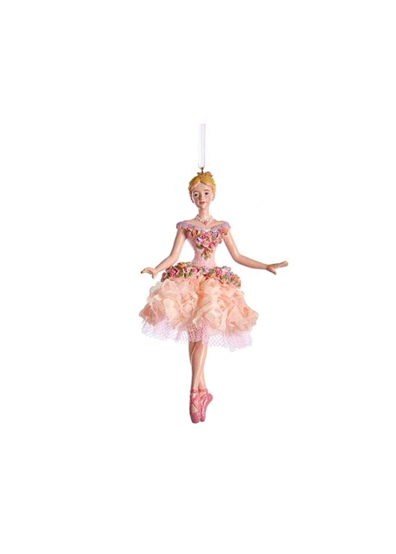 Blush Pink Ballerina Ornament (4.5")