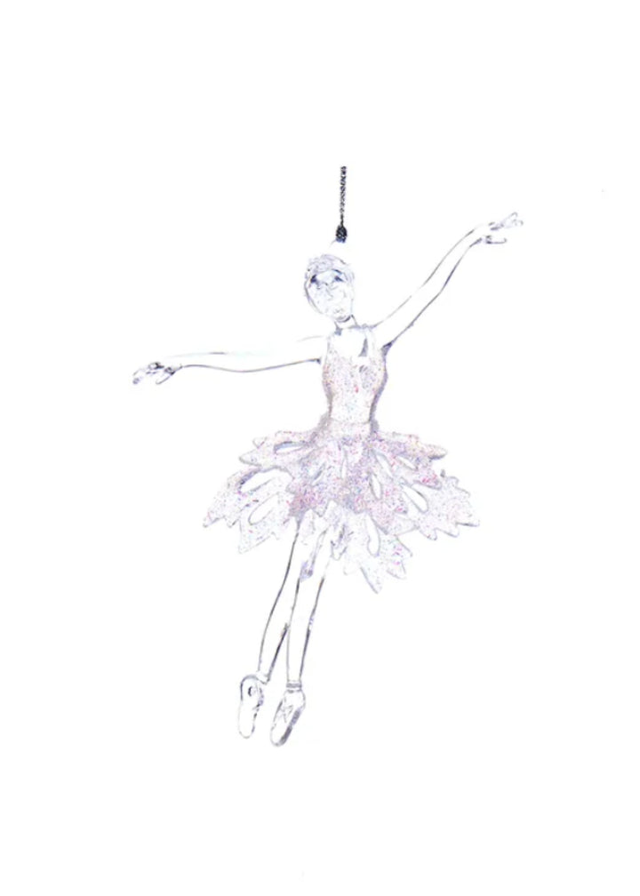 Ballerina en Sous-Sus Acrylic Ornament (6")