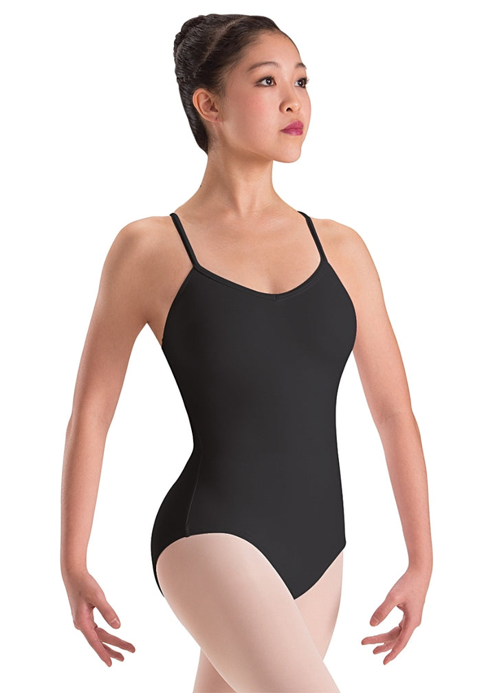 ON SALE Bowtie Back Silkskyn Camisole Leotard